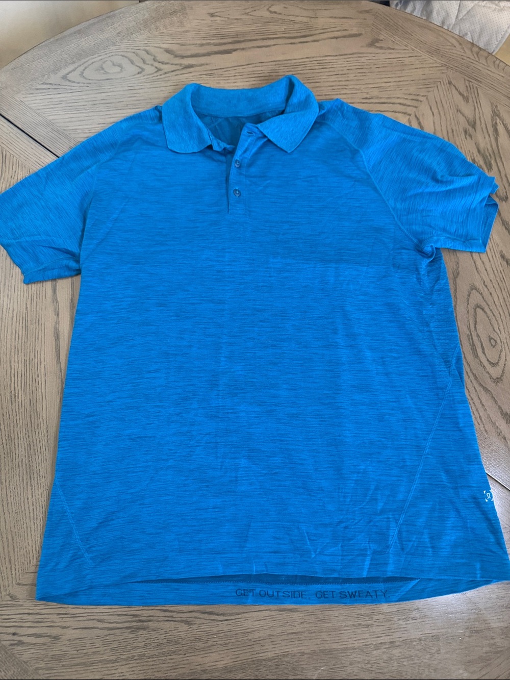 Lululemon Men's Blue Performance Polo Shirt